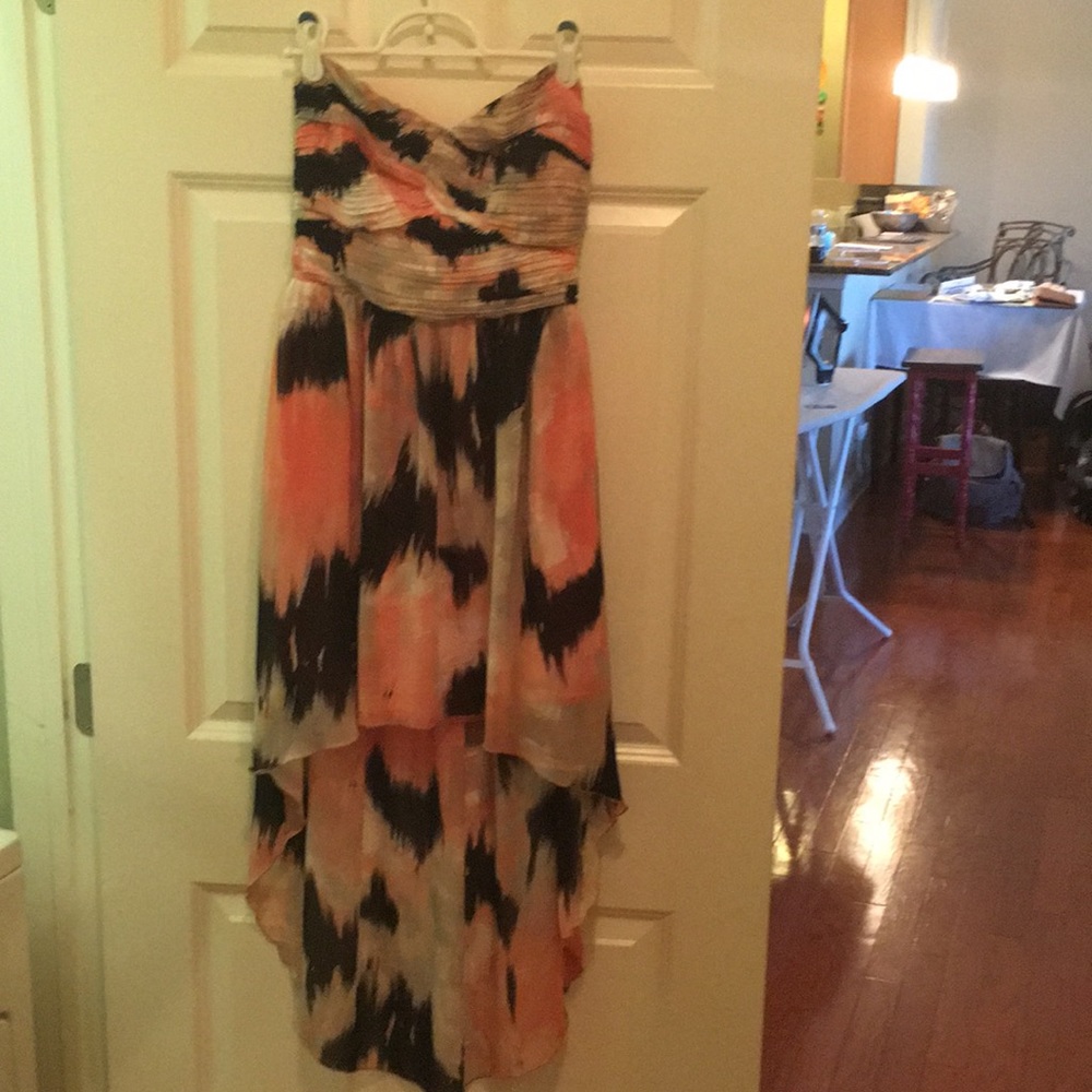 Boutique Strapless HiLo Dress